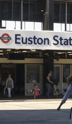 Mincabs in Euston Station